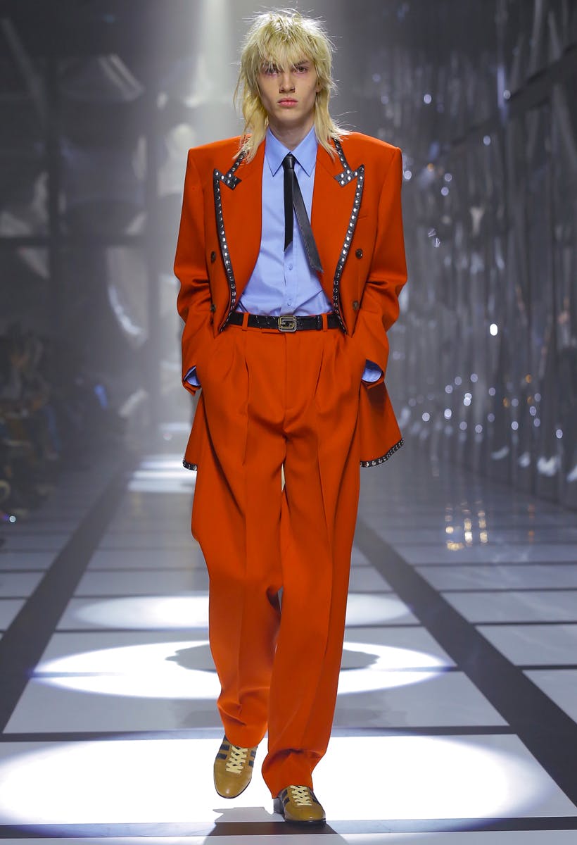 gucci dress runway